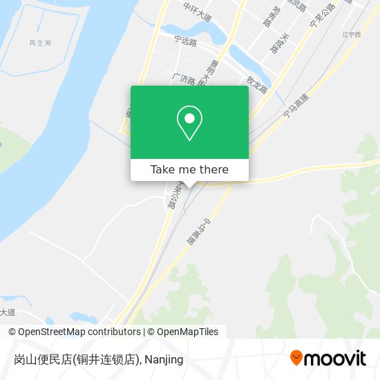 岗山便民店(铜井连锁店) map