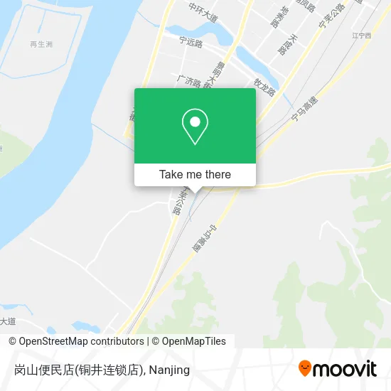 岗山便民店(铜井连锁店) map