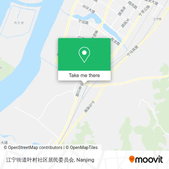 江宁街道叶村社区居民委员会 map