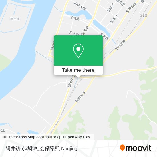 铜井镇劳动和社会保障所 map