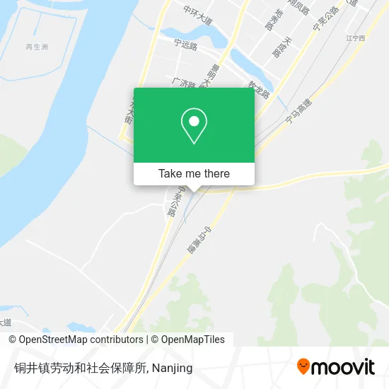 铜井镇劳动和社会保障所 map