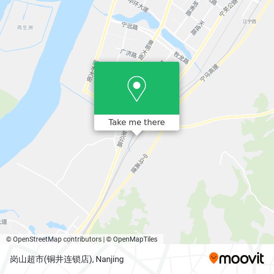 岗山超市(铜井连锁店) map