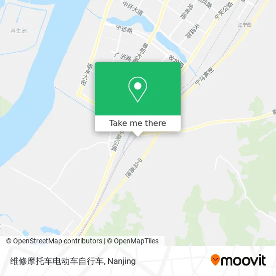 维修摩托车电动车自行车 map