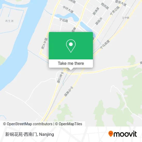 新铜花苑-西南门 map