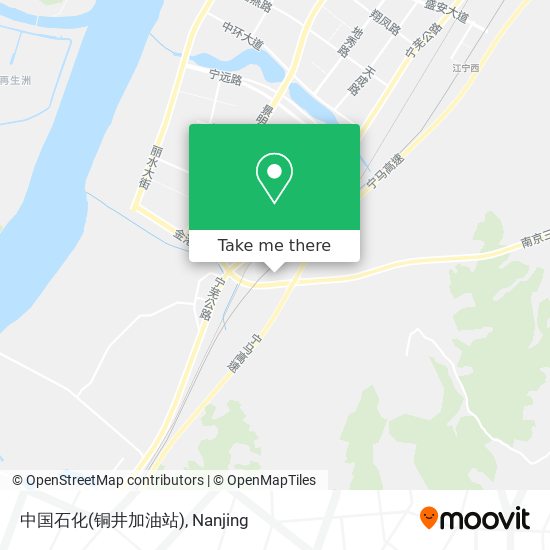 中国石化(铜井加油站) map