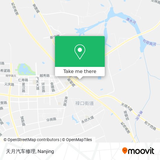 天月汽车修理 map