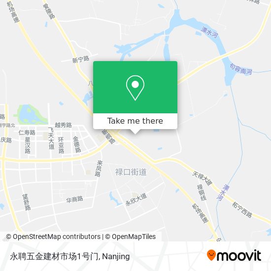 永聘五金建材市场1号门 map