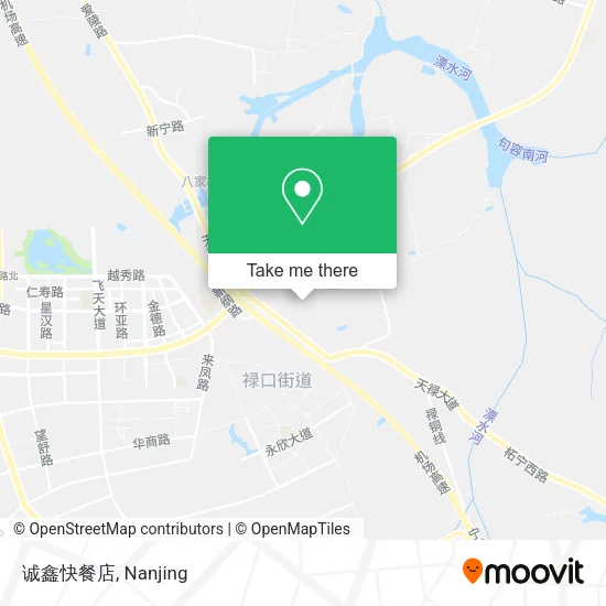 诚鑫快餐店 map