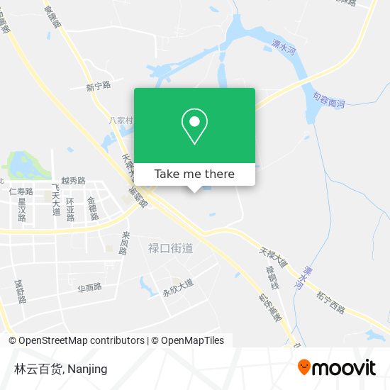 林云百货 map