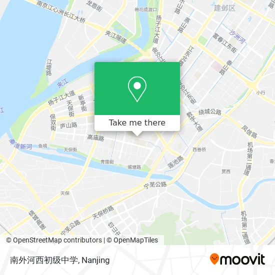 南外河西初级中学 map