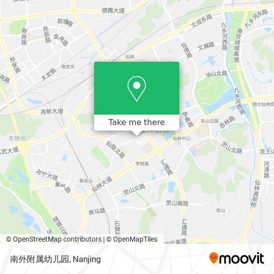 南外附属幼儿园 map