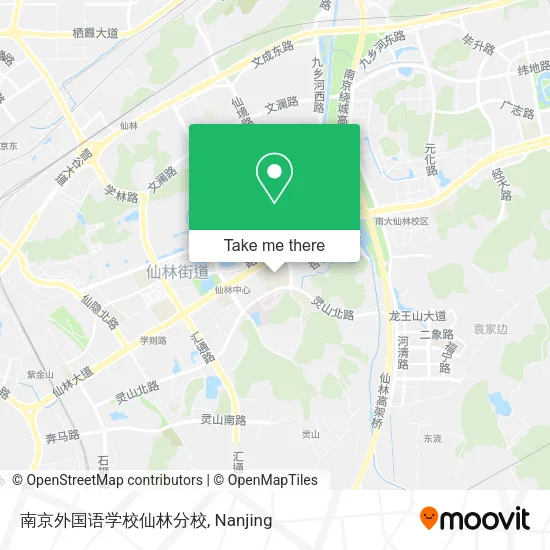 南京外国语学校仙林分校 map