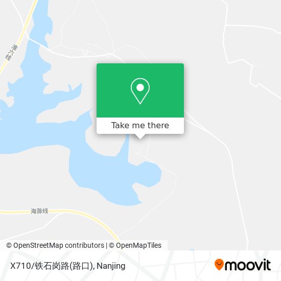 X710/铁石岗路(路口) map
