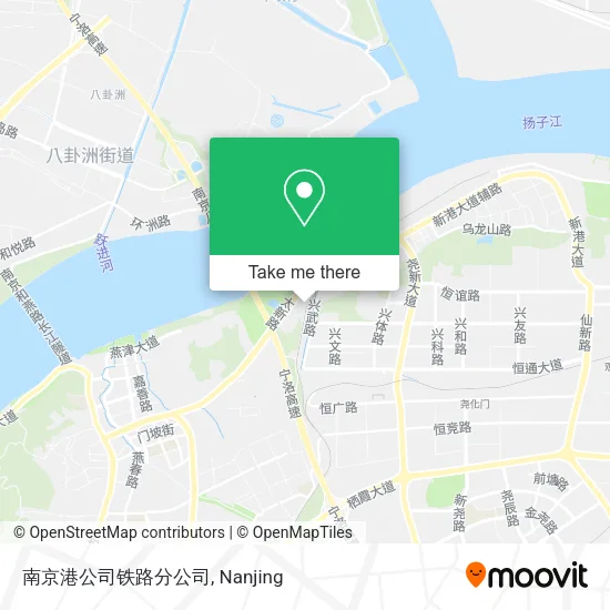 南京港公司铁路分公司 map