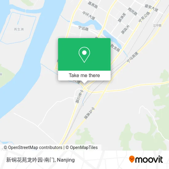 新铜花苑龙吟园-南门 map