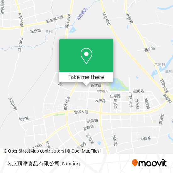 南京顶津食品有限公司 map