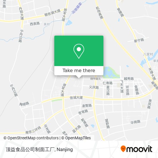 顶益食品公司制面工厂 map