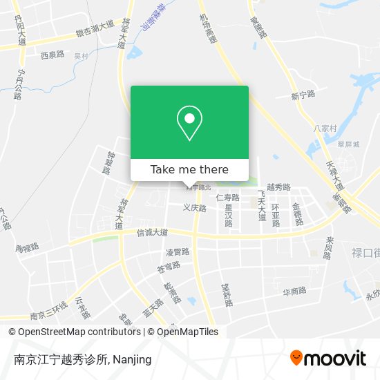 南京江宁越秀诊所 map