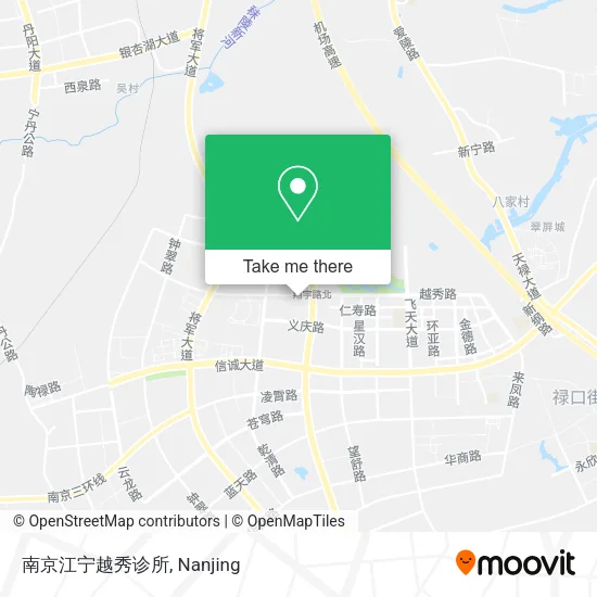 南京江宁越秀诊所 map