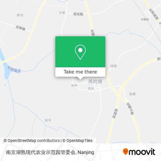 南京湖熟现代农业示范园管委会 map