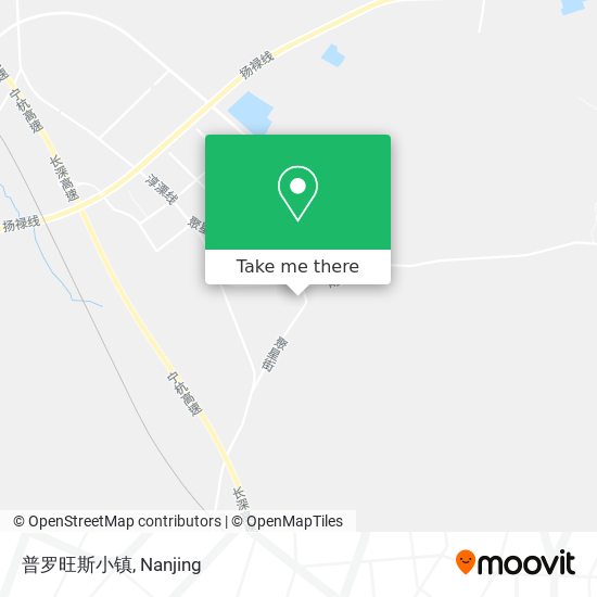 普罗旺斯小镇 map