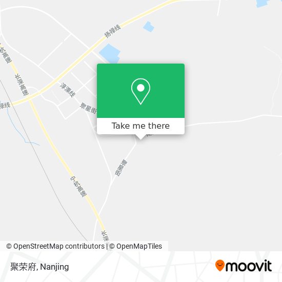 聚荣府 map