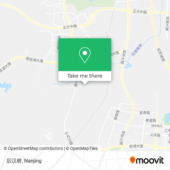 后汉桥 map