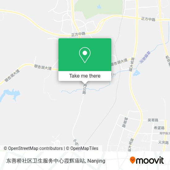 东善桥社区卫生服务中心霞辉庙站 map