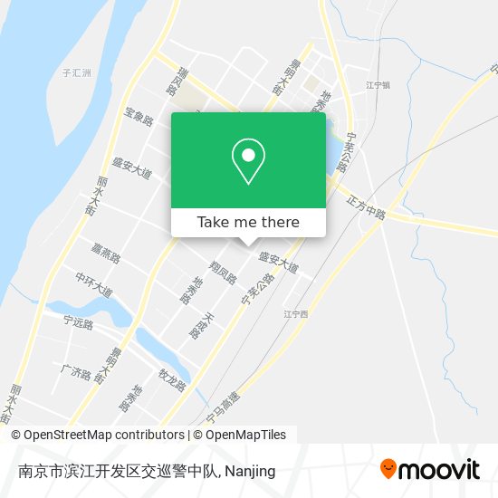 南京市滨江开发区交巡警中队 map