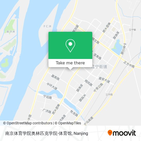 南京体育学院奥林匹克学院-体育馆 map