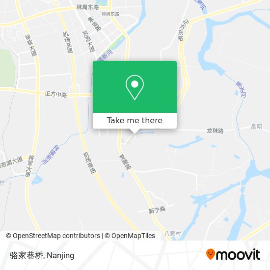 骆家巷桥 map