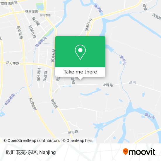 欣旺花苑-东区 map