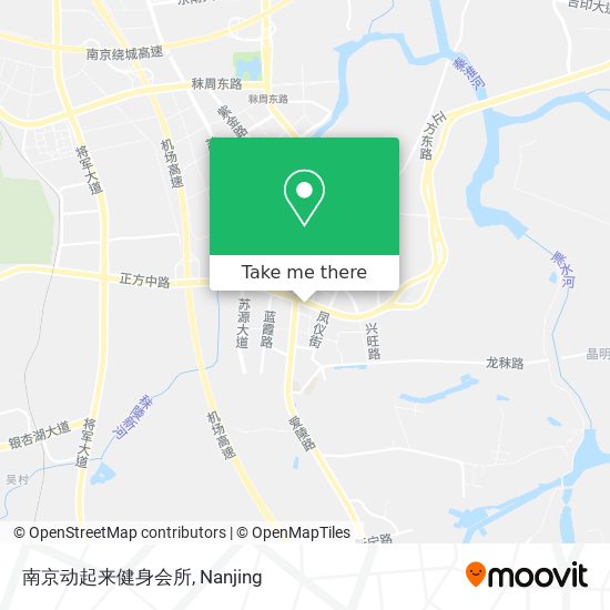 南京动起来健身会所 map
