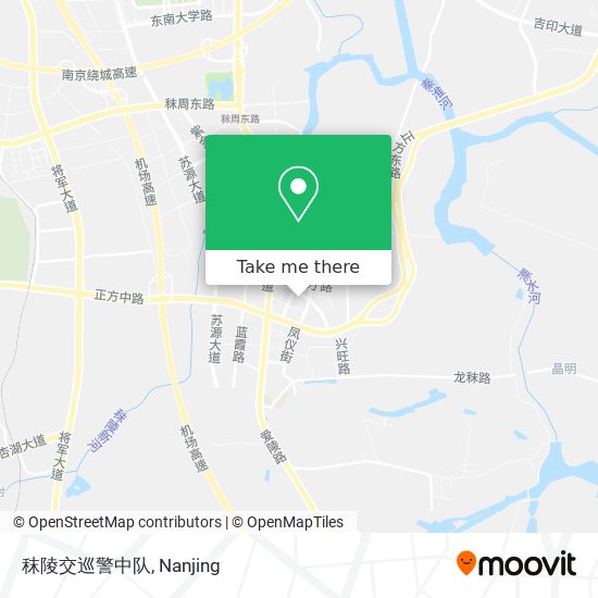 秣陵交巡警中队 map