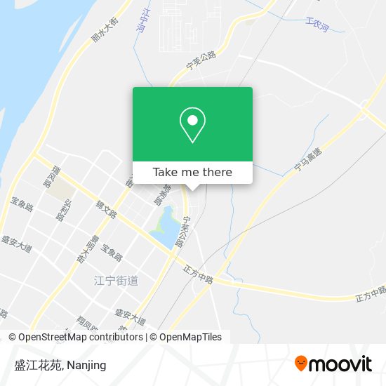 盛江花苑 map