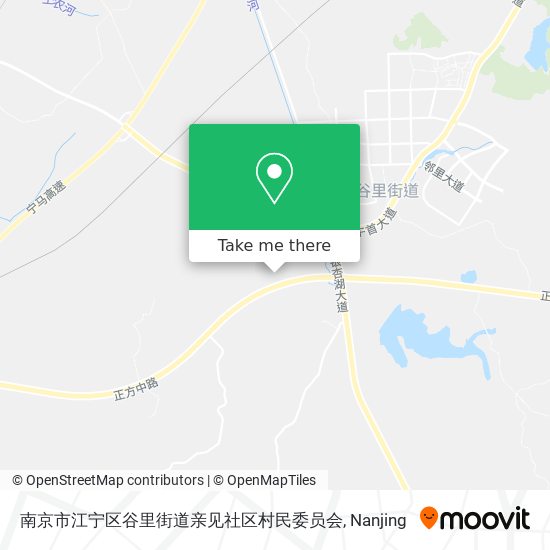 南京市江宁区谷里街道亲见社区村民委员会 map