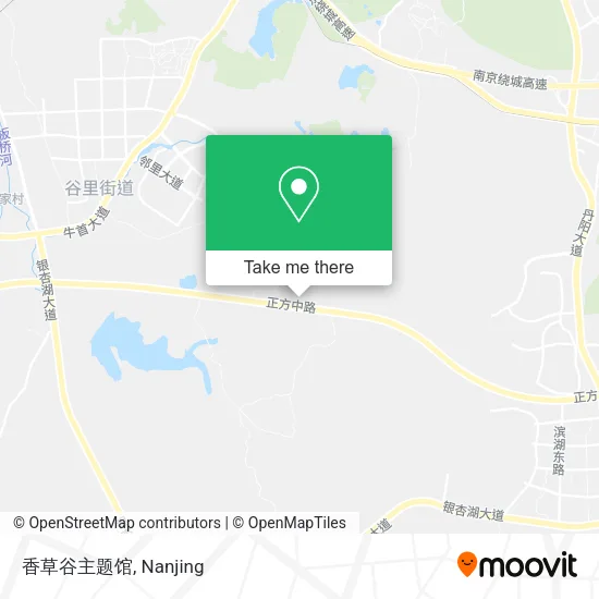 香草谷主题馆 map