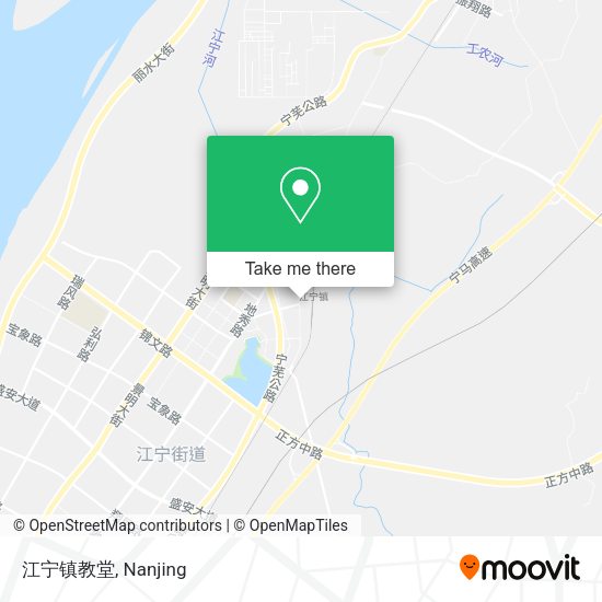 江宁镇教堂 map