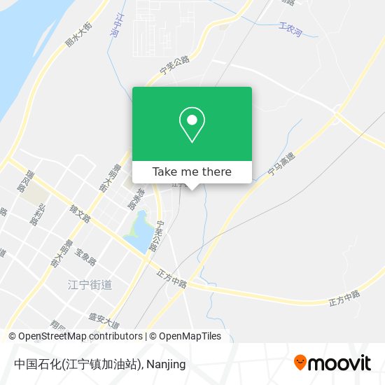 中国石化(江宁镇加油站) map
