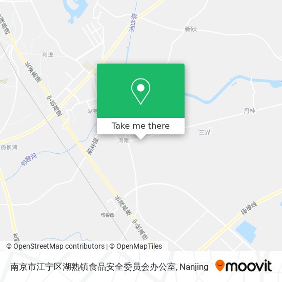 南京市江宁区湖熟镇食品安全委员会办公室 map