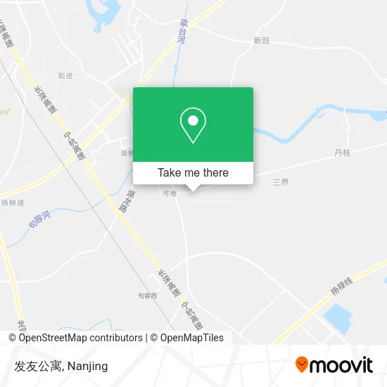 发友公寓 map