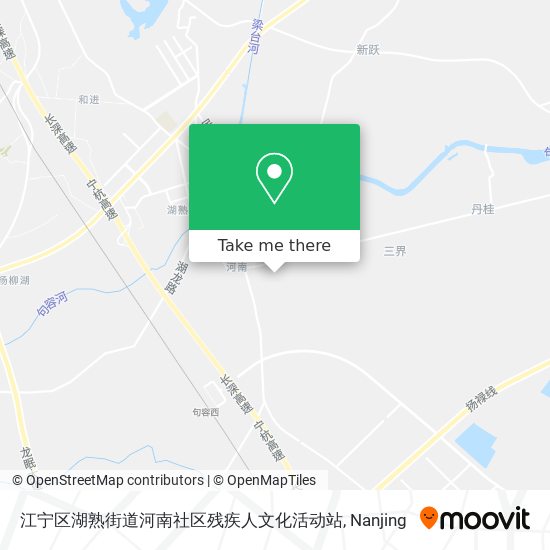 江宁区湖熟街道河南社区残疾人文化活动站 map
