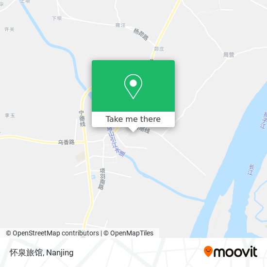 怀泉旅馆 map