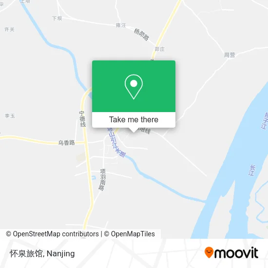 怀泉旅馆 map
