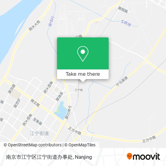 南京市江宁区江宁街道办事处 map