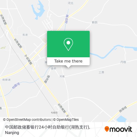 中国邮政储蓄银行24小时自助银行(湖熟支行) map