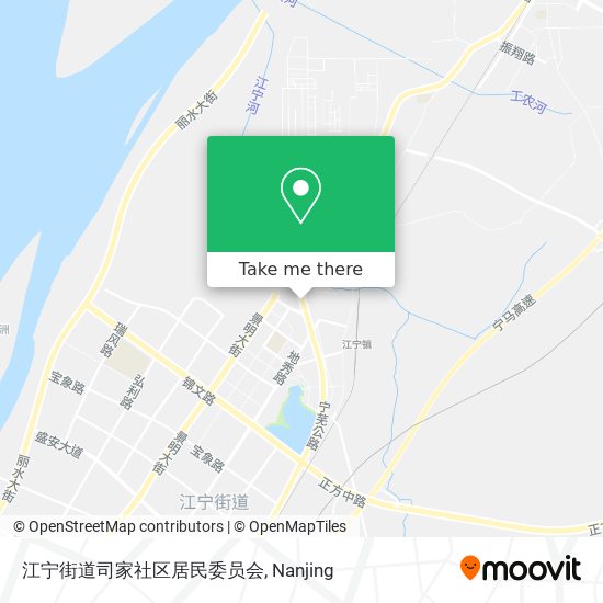 江宁街道司家社区居民委员会 map