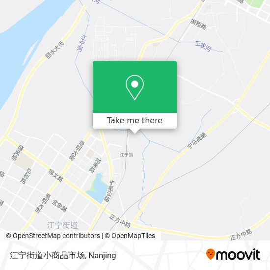 江宁街道小商品市场 map