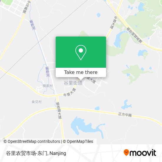 谷里农贸市场-东门 map