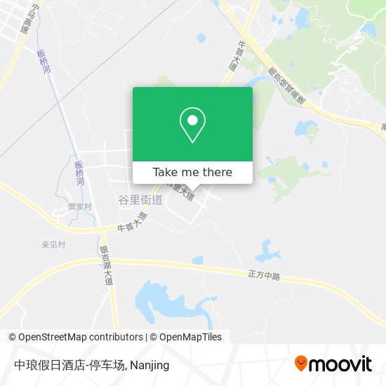 中琅假日酒店-停车场 map